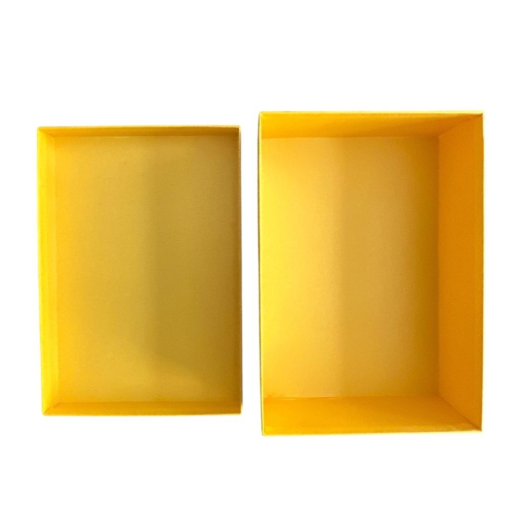 FENDI Yellow Accessory/Purse/Gift Box - Picture 3 of 5